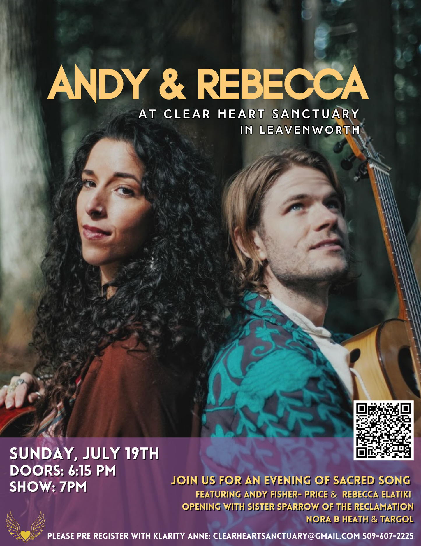 Andy Fisher-Price and Rebecca Elatiki July 19th
