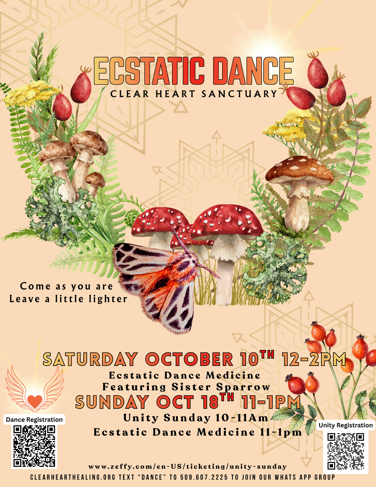 October Dances 10th/18th